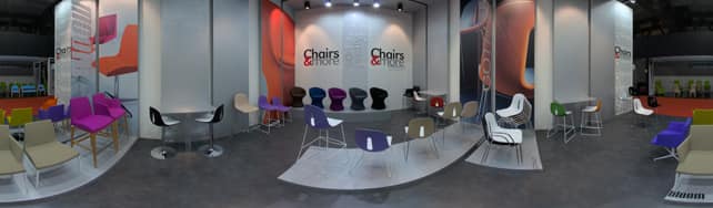 Chairs & More proiezione sferica